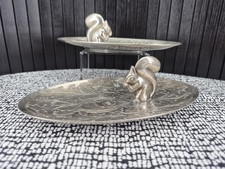 Pair Of Vtg Silver Plate