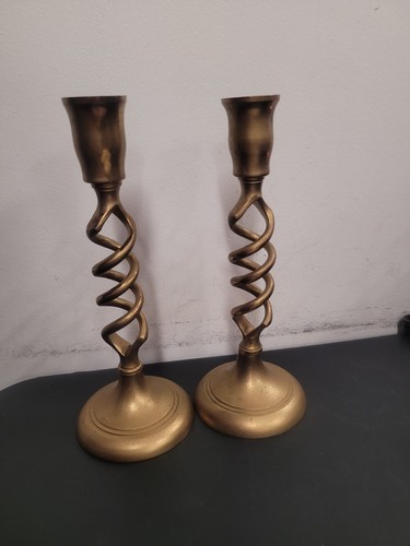 Set vintage brass open - of,