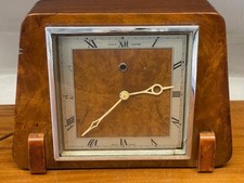 Vintage TEMCO Art Deco Electric Mantel Clock – Made in England – For Repair