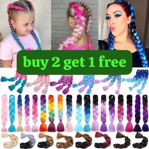Ombre dip dye kanekalon - 24'',