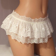 Women's Tiered Lace Ruffle