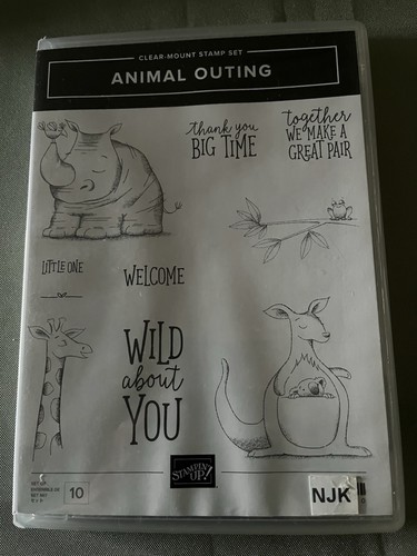Stampin animal outing - animal, stamp