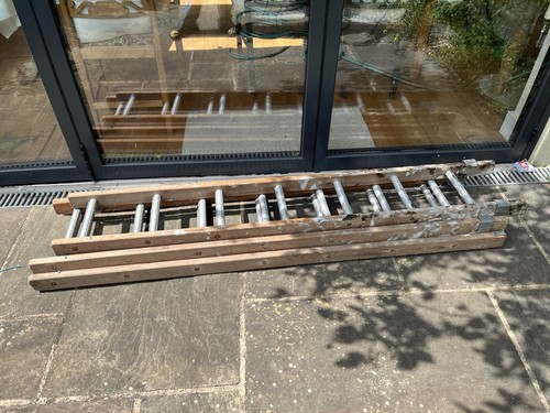Extendable ladder three - extendable,