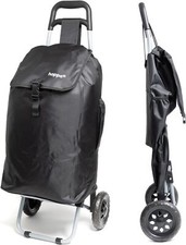 Hoppa 57Ltr Lightweight Shopping Trolley 2024 model Hard Wearing & Foldaway
