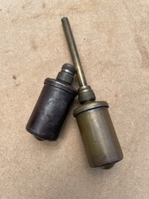 Early Rare Vintage Tecalemit 'Cycle Gun' Grease Gun Motorcycle Bike x2