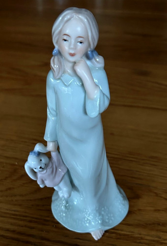Vintage figure child with - figure,