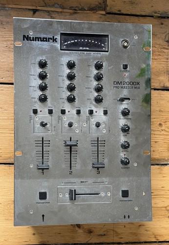 Numark dx2000x pro master - numark,