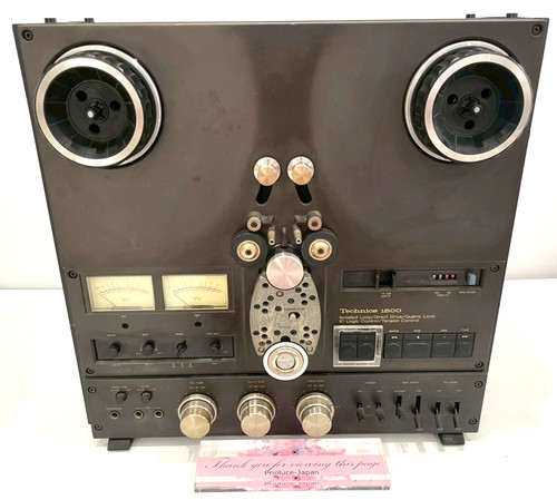 Technics 1500u reel - to,
