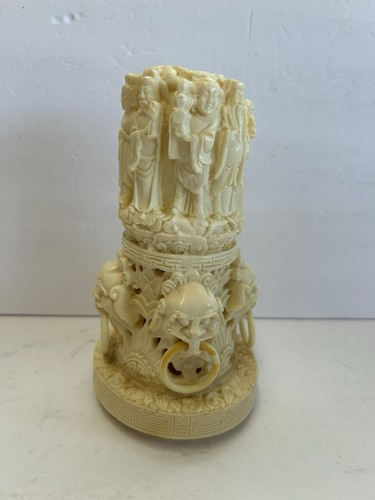 Vintage asian carved - vintage,