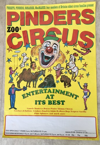 Vintage pinders zoo - “pinders,