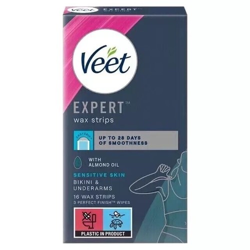 Veet expert wax strips - wax,