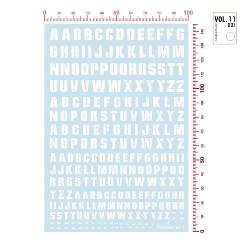 Weathering water slide decals - water,