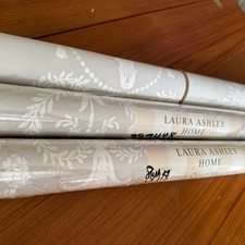 Laura Ashley Josette Dove Grey Wallpaper New W093366-A/I X 3 Rolls price Per Rol
