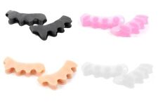 Gel Toe Separator Spacer Stretcher Spreader Corrector for Bunions Hammer Toe UK