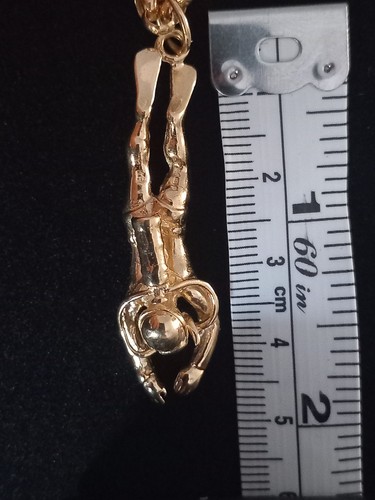 Vintage 9ct yellow gold heavy - yellow,
