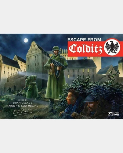 Escape from colditz board - colditz, game