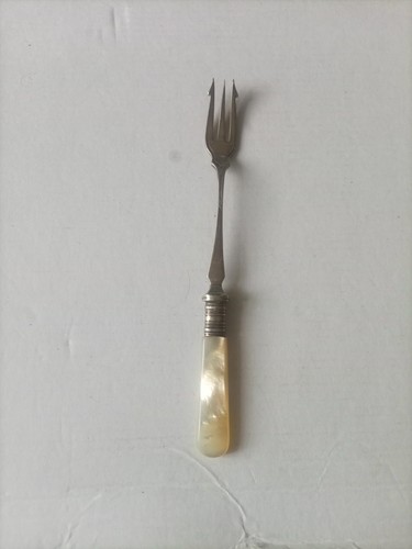 Vintage pickle fork silver - fork,