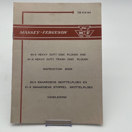Massey ferguson 81 9 - 80-9, &