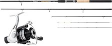 Shakespeare  XT  10ft 3pc Carbon Feeder Fishing Rod & Mach 1 Reel + Line COMBO