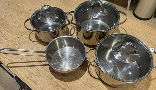 Fissler pot pan stainless - 4,