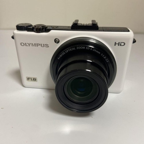 Olympus white compact - olympus, xz-1