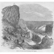 WATCOMBE Near Torquay, Musical Fete Champetre - Antique Print 1852