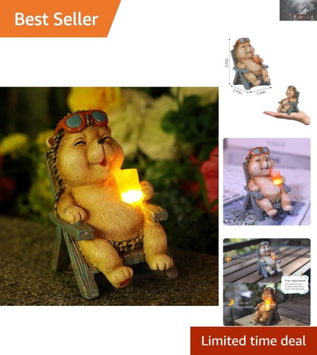 Solar hedgehog garden - solar, ornament