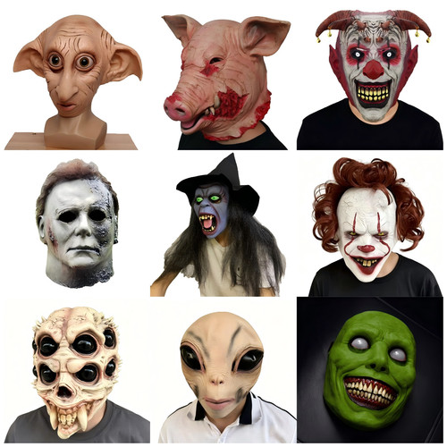 Dobby vecna halloween mask - dobby&vecna,