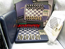 1992 Saitek Kasparov Olympiad Chess Computer Model 208 - Tested - Works in BOX