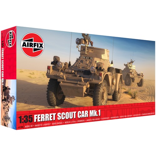 Airfix ferret scout car 1 - scout,