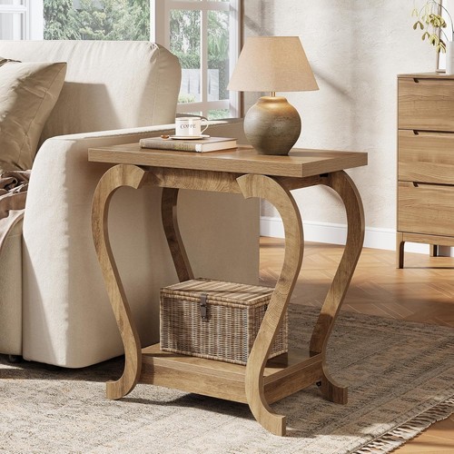 Side end table wooden - side,