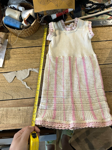 Antique doll dress handmade - doll, handmade.