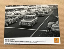 Renault 8 Gordini Press Photograph - R8 Gordini Race Cars