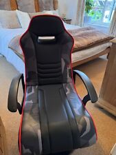 X Rocker Blackout 2.1 Audio Junior Gaming Chair - Black/Red