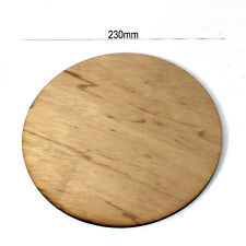 Wooden Circle 23cm diameter Plywood 5mm 230mm Round Embellishments Blanks