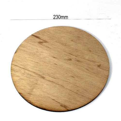 Wooden circle 23cm diameter - wooden,