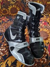Nike Hyper KO Boxing Boots Black/Silver Size 9 Limited Edition