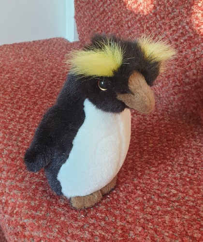 Rockhopper penguin soft toy - penguin,