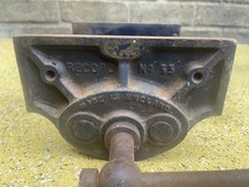 VTG Record Vise No.55 Made In England. Woodworking Vice Retro tatty 
