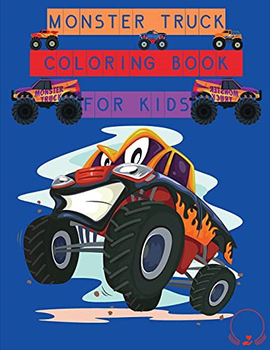Monster truck coloring - monster,