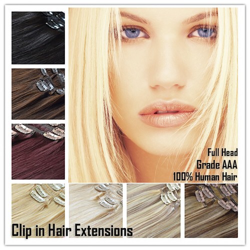 Clip in full head - in,