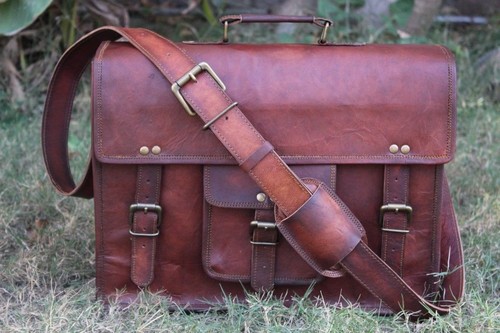 New vintage briefcase - 15",