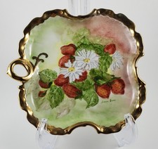 Antique Limoges Strawberry