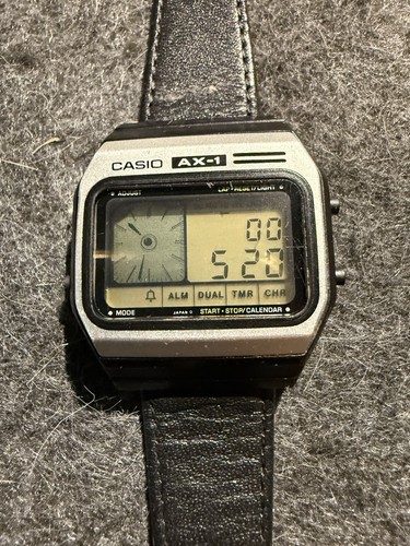 Vintage casio men s - vintage, ax-1