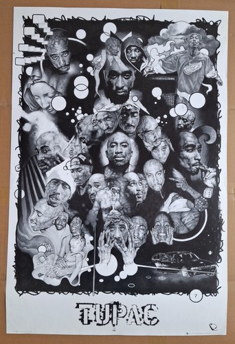Tupac original 2007 - original, poster