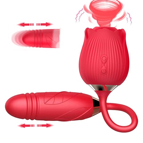 Rose sucking vibrator - rose,