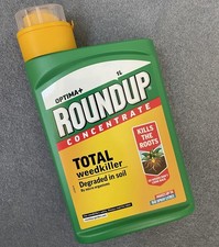 ROUNDUP OPTIMA+ Concentrate TOTAL Garden Weedkiller 1 Litre 1000ml 1L Yellow Top