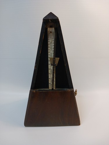 Wooden mechanical metronome - wooden,
