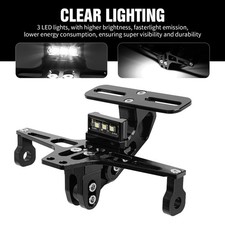 Motorcycle License Plate