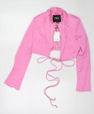 Zara Womens Pink Jacket Blazer